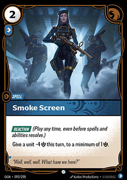 Smoke Screen - Origins (Common) [OGN-093]