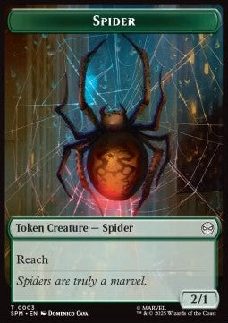 Spider Token (G 2/1) // Treasure Token