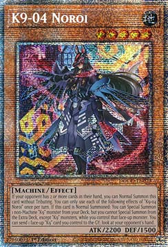 K9-04 Noroi (V.2 - Starlight Rare) - Doom of Dimensions (Starlight Rare) [DOOD-025]