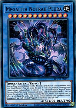 Megalith Notrah Plura - Doom of Dimensions (Super Rare) [DOOD-034]