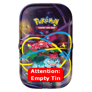 Empty Mega Heroes: Mega Venusaur Mini Tin - Mega Evolution