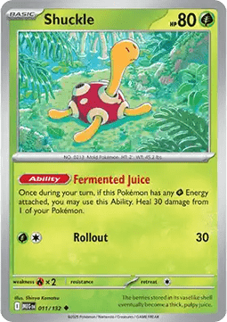 Shuckle - Mega Evolution (Uncommon) [MEG-011]