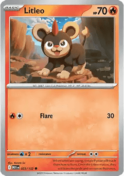 Litleo - Mega Evolution (Common) [MEG-023]
