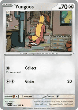 Yungoos - Mega Evolution (Common) [MEG-109]