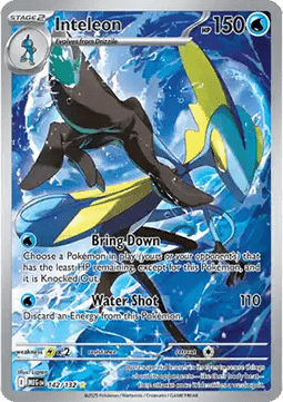 Inteleon - Mega Evolution (Illustration Rare) [MEG-142]