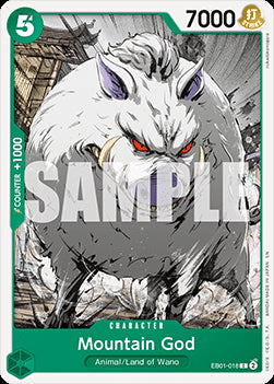 Mountain God (EB01-018) (V.1) - The Best Vol.2 (Common) [PRB02-EB01-018]