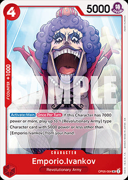 Emporio.Ivankov (OP05-004) (V.1) - The Best Vol.2 (Uncommon) [PRB02-OP05-004]