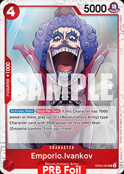 Emporio.Ivankov (OP05-004) (V.2) - The Best Vol.2 (Uncommon) [PRB02-OP05-004]