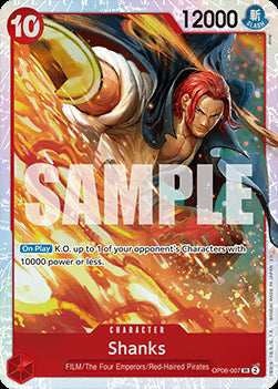 Shanks (OP06-007) (V.1) - The Best Vol.2 (Super Rare) [PRB02-OP06-007]