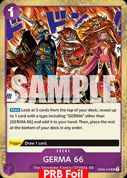 GERMA 66 (OP06-078) (V.2) - The Best Vol.2 (Uncommon) [PRB02-OP06-078]