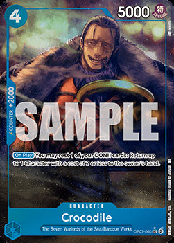 Crocodile (OP07-040) (V.3) - The Best Vol.2 (Alternate Art) [PRB02-OP07-040]