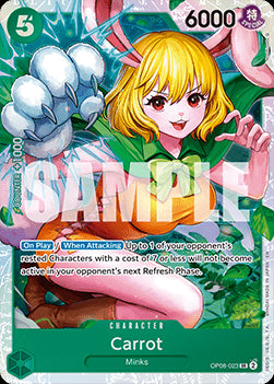 Carrot (OP08-023) (V.1) - The Best Vol.2 (Super Rare) [PRB02-OP08-023]