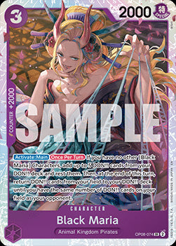Black Maria (OP08-074) - The Best Vol.2 (Super Rare) [PRB02-OP08-074]