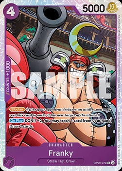 Franky (OP09-072) - The Best Vol.2 (Super Rare) [PRB02-OP09-072]