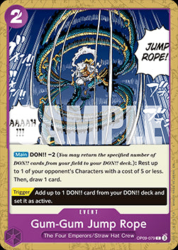 Gum-Gum Jump Rope (OP09-079) (V.1) - The Best Vol.2 (Common) [PRB02-OP09-079]