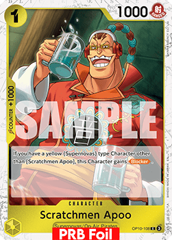 Scratchmen Apoo (OP10-108) (V.2) - The Best Vol.2 (Common) [PRB02-OP10-108]