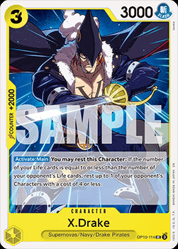 X.Drake (OP10-114) (V.1) - The Best Vol.2 (Uncommon) [PRB02-OP10-114]
