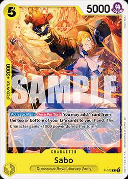 Sabo (P-073) (V.1) - The Best Vol.2 (Promo) [PRB02-P-073]