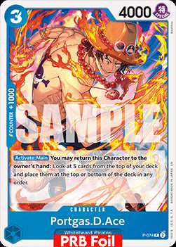 Portgas.D.Ace (P-074) (V.2) - The Best Vol.2 (Promo) [PRB02-P-074]