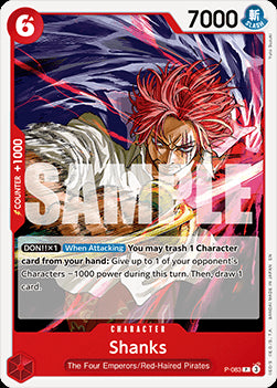 Shanks (P-083) (V.1) - The Best Vol.2 (Promo) [PRB02-P-083]