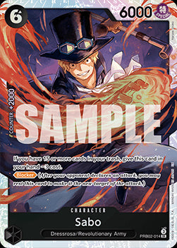 Sabo (PRB02-014) (V.1) - The Best Vol.2 (Super Rare) [PRB02-014]