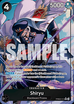 Shiryu (PRB02-015) (V.2) - The Best Vol.2 (Alternate Art) [PRB02-015]