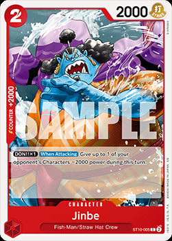 Jinbe (ST10-005) (V.1) - The Best Vol.2 (Common) [PRB02-ST10-005]