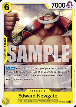 Edward.Newgate (ST13-004) (V.1) - The Best Vol.2 (Common) [PRB02-ST13-004]