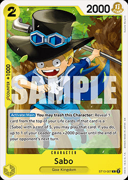 Sabo (ST13-007) (V.1) - The Best Vol.2 (Common) [PRB02-ST13-007]