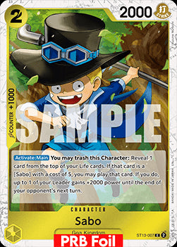 Sabo (ST13-007) (V.2) - The Best Vol.2 (Common) [PRB02-ST13-007]