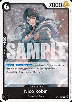 Nico Robin (ST14-007) (V.1) - The Best Vol.2 (Common) [PRB02-ST14-007]