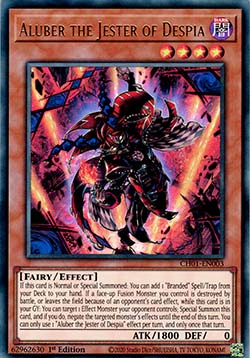 Aluber the Jester of Despia - THE CHRONICLES DECK: The Fallen & The Virtuous (All-Foil Edition) (Ultra Rare) [CH01-003]