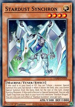 Stardust Synchron - Legendary 5D's Decks (Common) [L5DD-Y09]