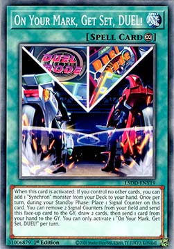 On Your Mark, Get Set, DUEL! - Legendary 5D's Decks (Common) [L5DD-Y19]