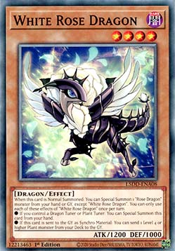 White Rose Dragon - Legendary 5D's Decks (Common) [L5DD-A08]