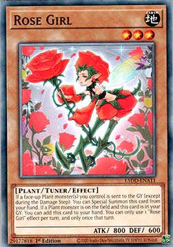 Rose Girl - Legendary 5D's Decks (Common) [L5DD-A11]
