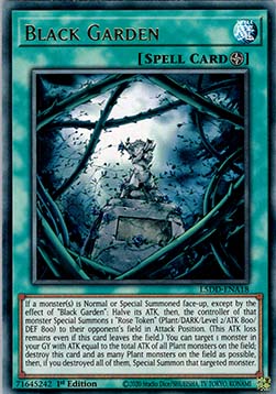 Black Garden (V.1 - Ultra Rare) - Legendary 5D's Decks (Ultra Rare) [L5DD-A18]