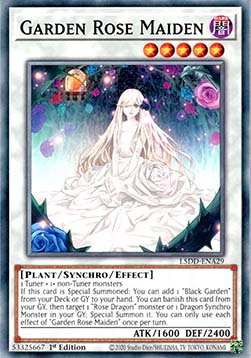 Garden Rose Maiden - Legendary 5D's Decks (Common) [L5DD-A29]