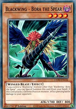 Blackwing - Bora the Spear - Legendary 5D's Decks (Common) [L5DD-C02]