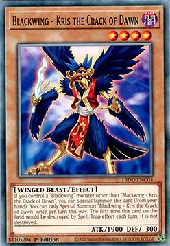 Blackwing - Kris the Crack of Dawn - Legendary 5D's Decks (Common) [L5DD-C05]