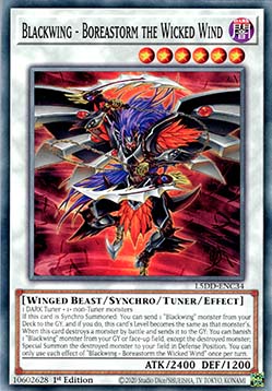Blackwing - Boreastorm the Wicked Wind - Legendary 5D's Decks (Common) [L5DD-C34]