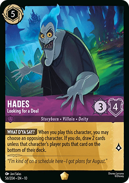 Hades - Looking for a Deal (V.1) - Whispers in the Well (Legendary) [10WHI-056]