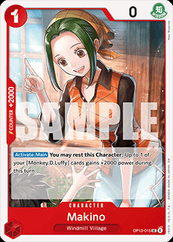 Makino (OP13-015) - Carrying on his Will (Uncommon) [OP13-015]