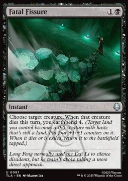 Fatal Fissure - Magic: The Gathering | Avatar: The Last Airbender (Uncommon) [TLA-97]