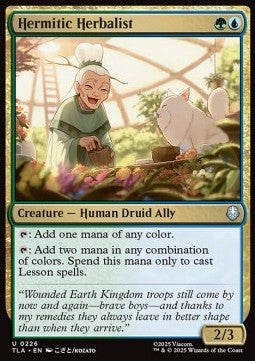 Hermitic Herbalist - Magic: The Gathering | Avatar: The Last Airbender (Uncommon) [TLA-226]