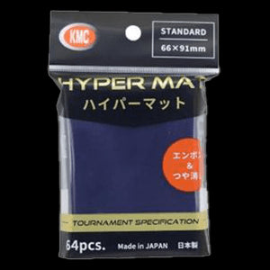 64 KMC Hyper mat Sleeves (Blue)