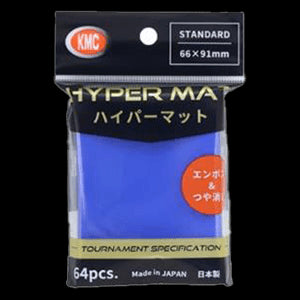 64 KMC Hyper mat Sleeves (Aqua)