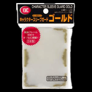60 KMC Gold Character Sleeve Covers (Translucent) (Version 2)