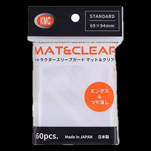 60 KMC Mat & Clear Character Sleeve Covers (Version 2)