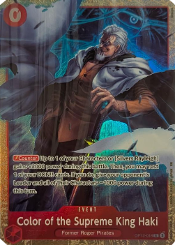 Color of the Supreme King Haki (OP12-018) - Unnumbered Promos (Rare) [UP-OP12-018]
